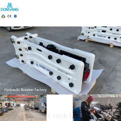 68Mm Chisel Diameter Hydraulic Rock Breaker 4.8-8.0 Ton Excavator Attachment